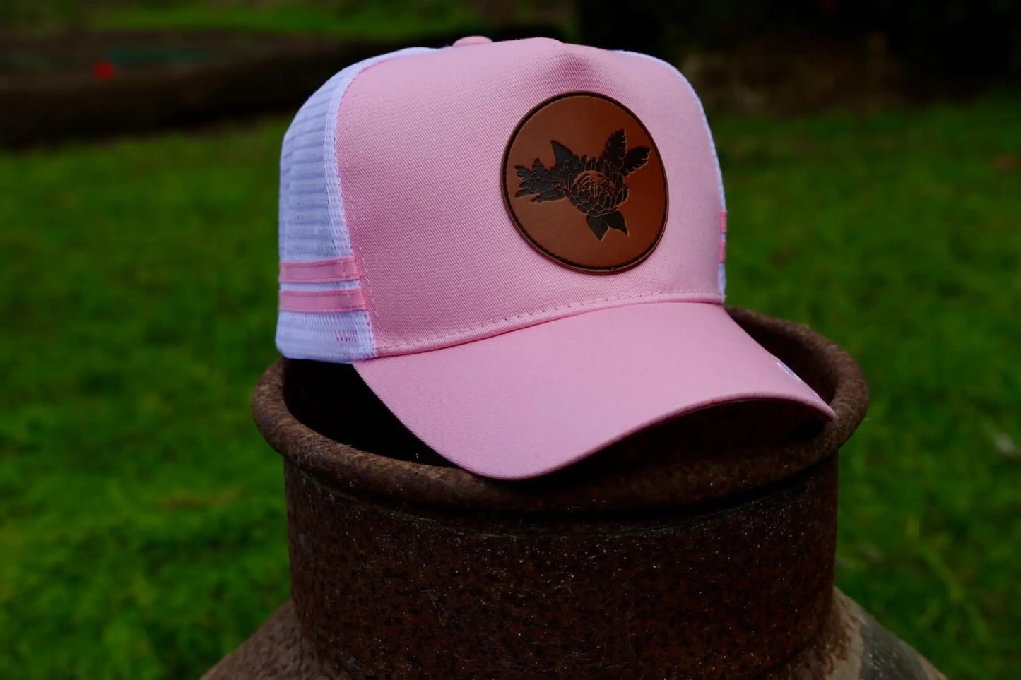 Blush Bloom Trucker Cap