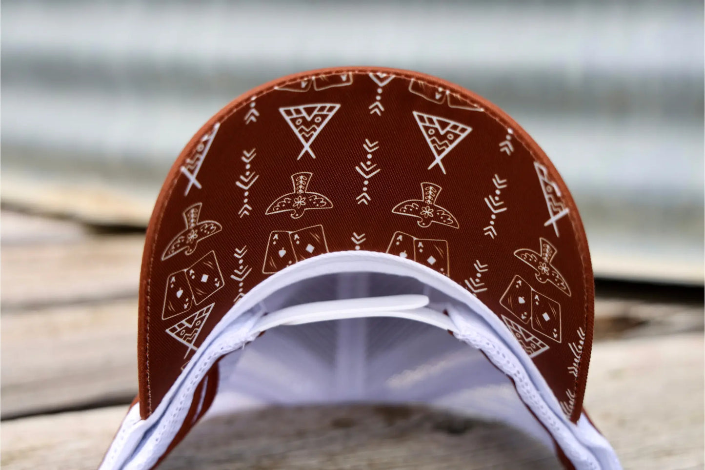 Rust Thunderbird Trucker Hat