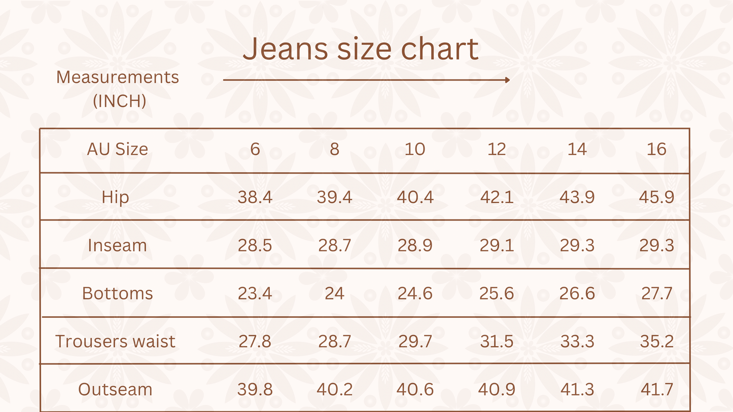 Khaki Cow Print Jean Pants