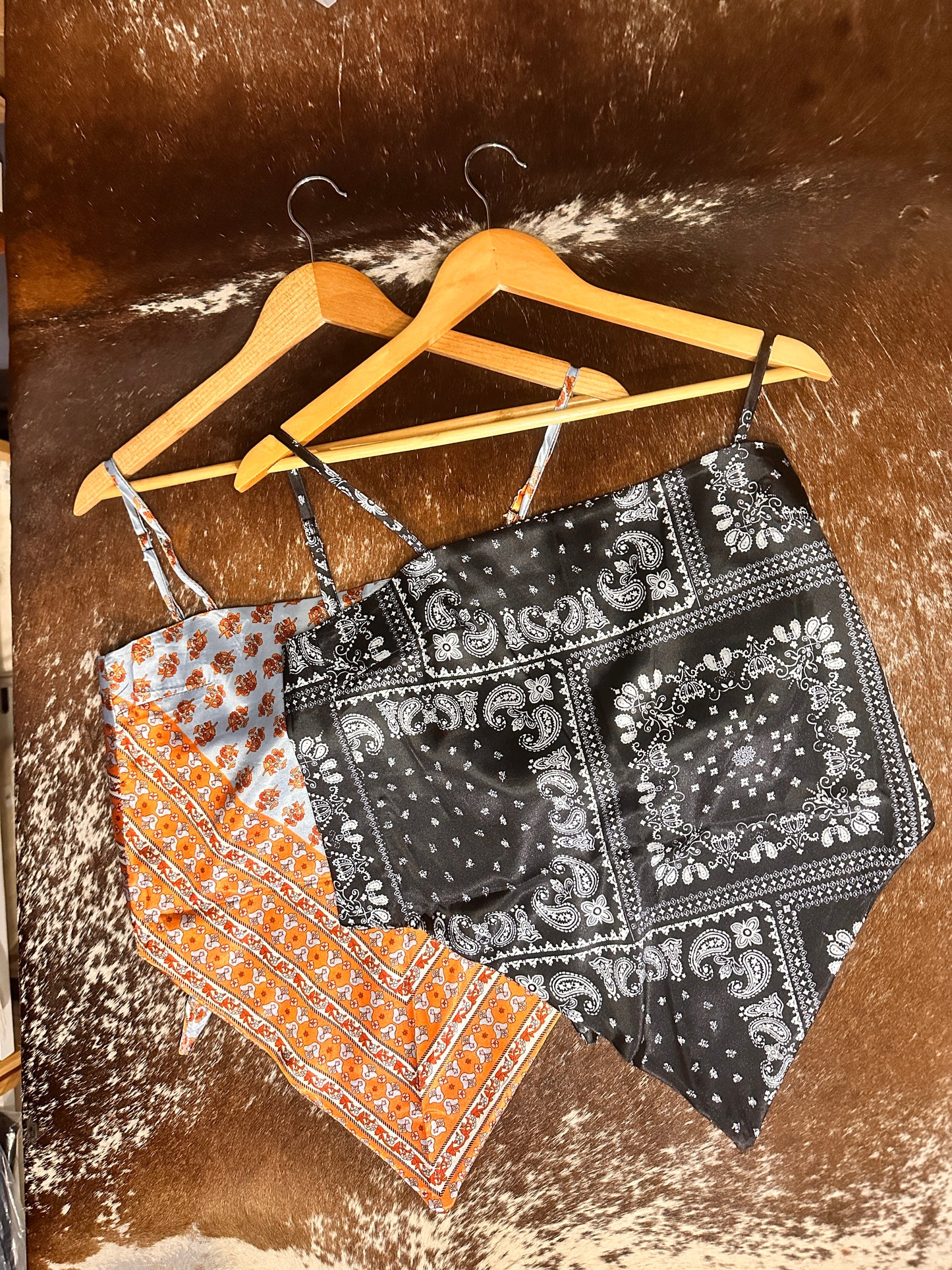 Bandana Cami Top – Tie Back Style